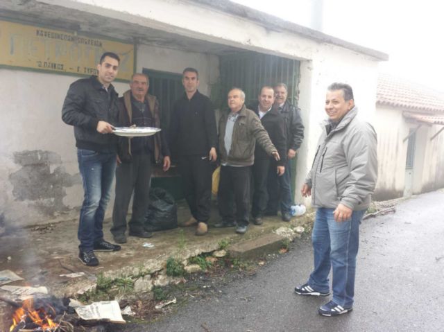 Από την κοπή της πίττας του συλλόγου 2014 στο Καρδαρίτσι